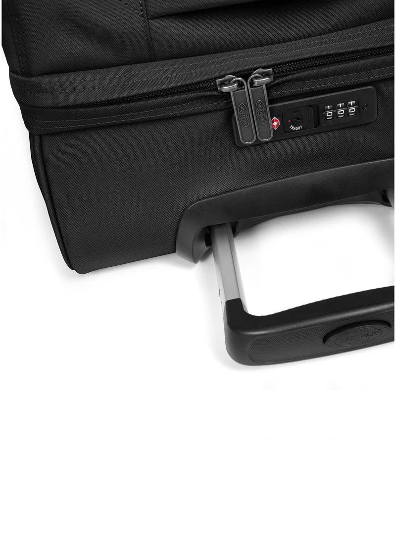 EASTPAK Transit'R S Small Softcase Cabin size 2-wheel Travel Luggage Trolley - Black