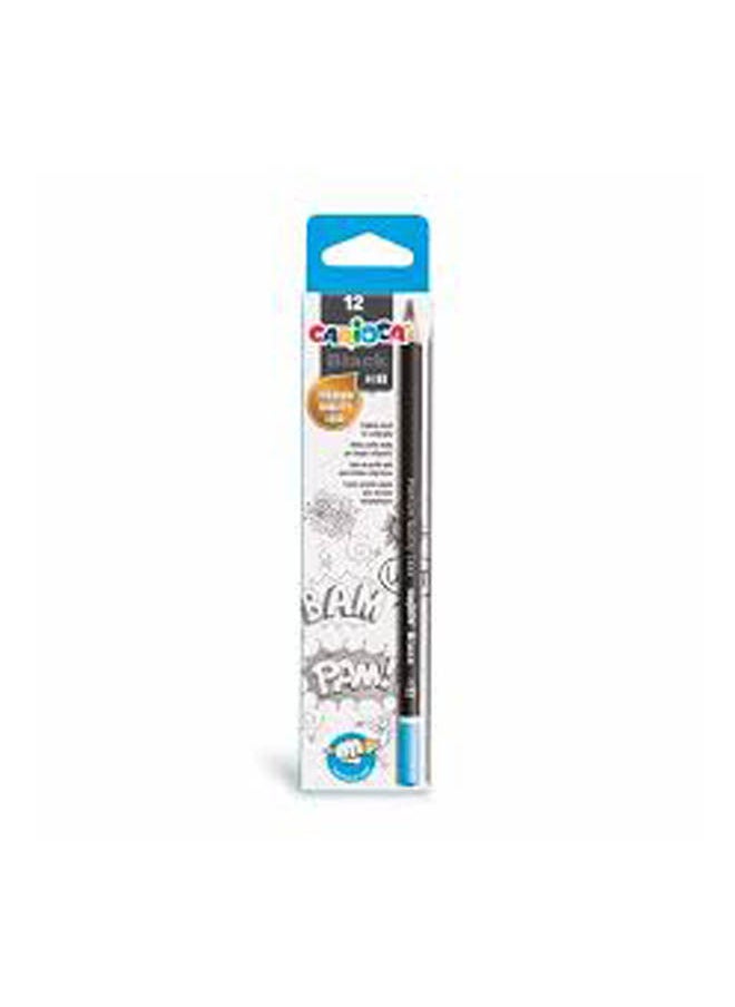 carioca Lead Pencil 12 Pcs  Black 