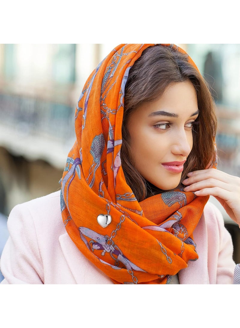 8 أزواج من دبابيس الحجاب المغناطيسية للنساء، صغيرة سوداء اللون، مشابك وشاح لا تشابك، مغناطيسات حجاب قوية التثبيت، آمنة وأنيقة للارتداء اليومي والعيد - Image 5