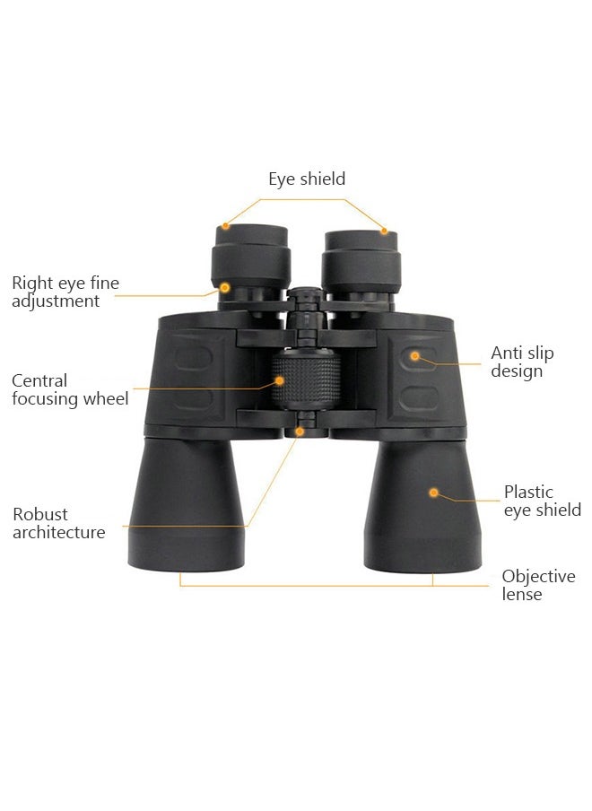 GROIC 10X50 Binoculars Outdoor Sports HD Sight Professional/Daily for Adults Bird Watching Travel Hunting Football  - Image 4