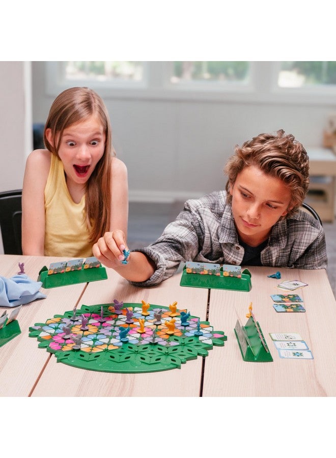 Moose Games Wild Flowers Family Fun Strategy Game, Grow & Claim Flowers by Placing Tiles & Bumble Bees to Secure Your Blooms Before Others, Complete Garden Cards to Score Big! Solo Play & 1 to 4 Players Aged 8+  - Image 2