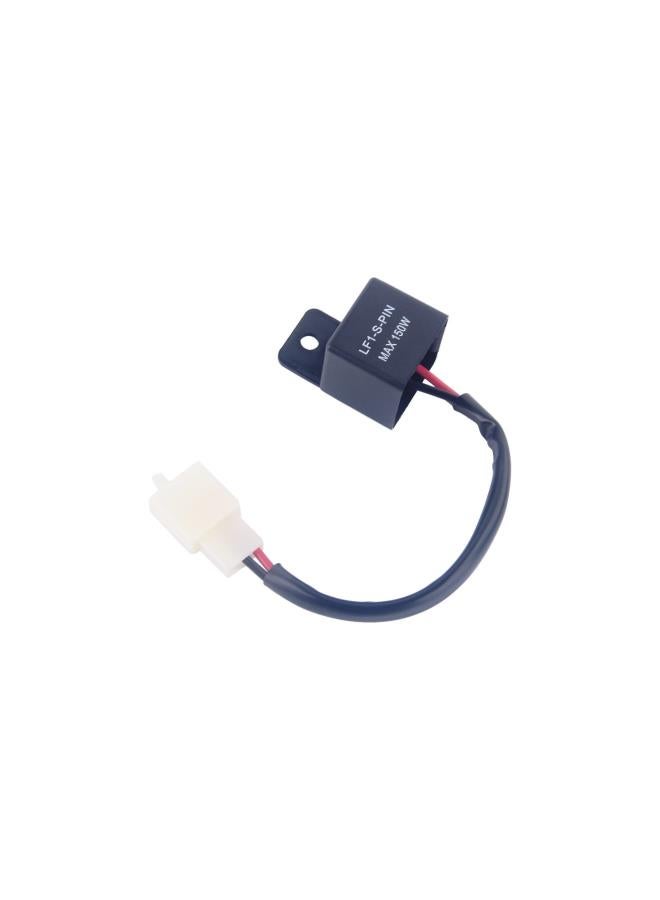 Generic Motorbike Flasher Relay, 12V 2 Pin LED Universal Waterproof Motorcycle Turn Light Turn Signal Indicator Control  - Image 3