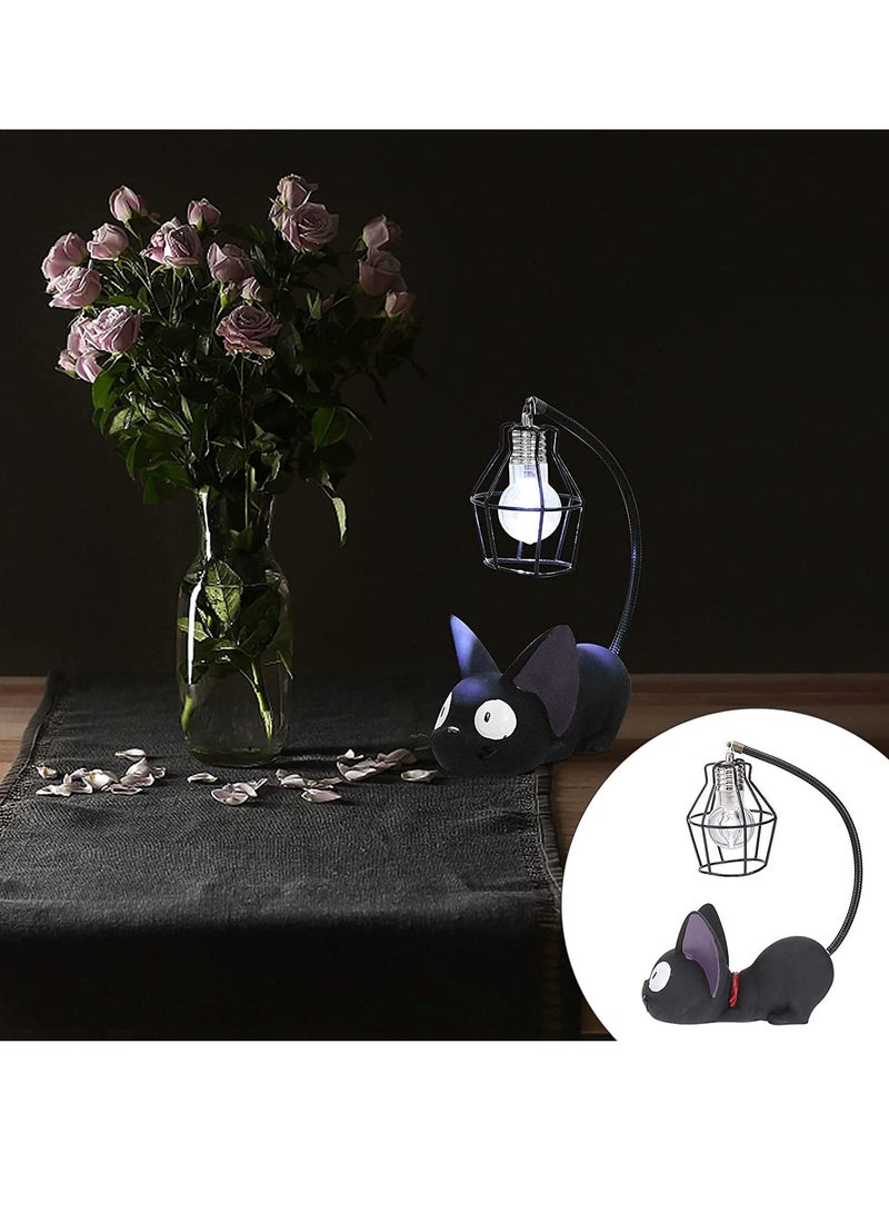 Night Light for Kids, Black Cats Toys Lamp Cute Kids Room Nursery Baby Toddler Teen Decor, Children Birthday Gift Mesh lampshade - Image 4