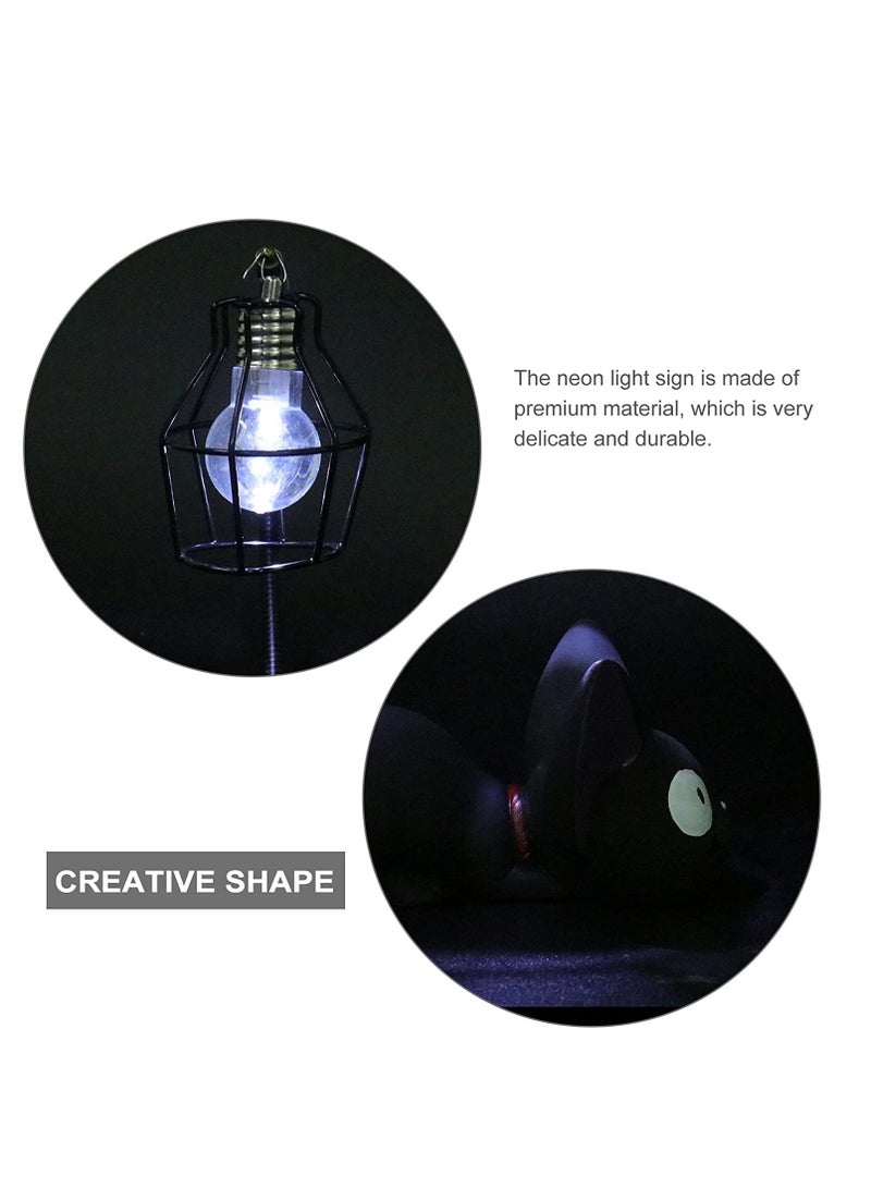 Night Light for Kids, Black Cats Toys Lamp Cute Kids Room Nursery Baby Toddler Teen Decor, Children Birthday Gift Mesh lampshade - Image 3