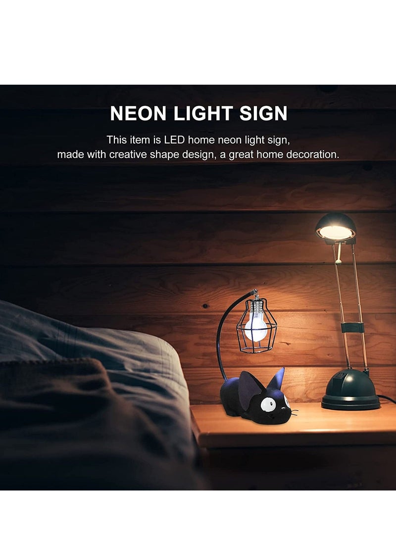 Night Light for Kids, Black Cats Toys Lamp Cute Kids Room Nursery Baby Toddler Teen Decor, Children Birthday Gift Mesh lampshade - Image 5