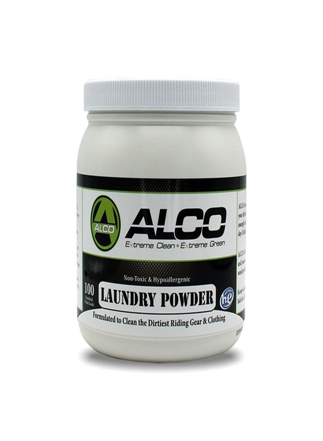 ALCO Laundry Powder - Powerful Stain Removal - Hypoallergenic and Unscented Formula for All Fabrics including Riding Gear, Gym, Baby and Delicate Clothing - 2 lbs, Pack of 1 - Image 1