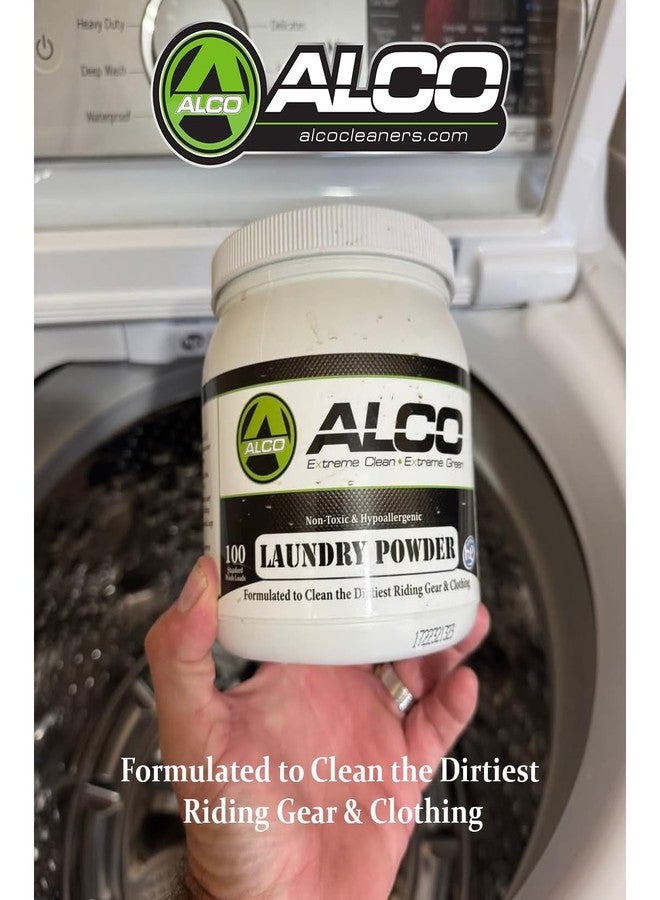 ALCO Laundry Powder - Powerful Stain Removal - Hypoallergenic and Unscented Formula for All Fabrics including Riding Gear, Gym, Baby and Delicate Clothing - 2 lbs, Pack of 1 - Image 3