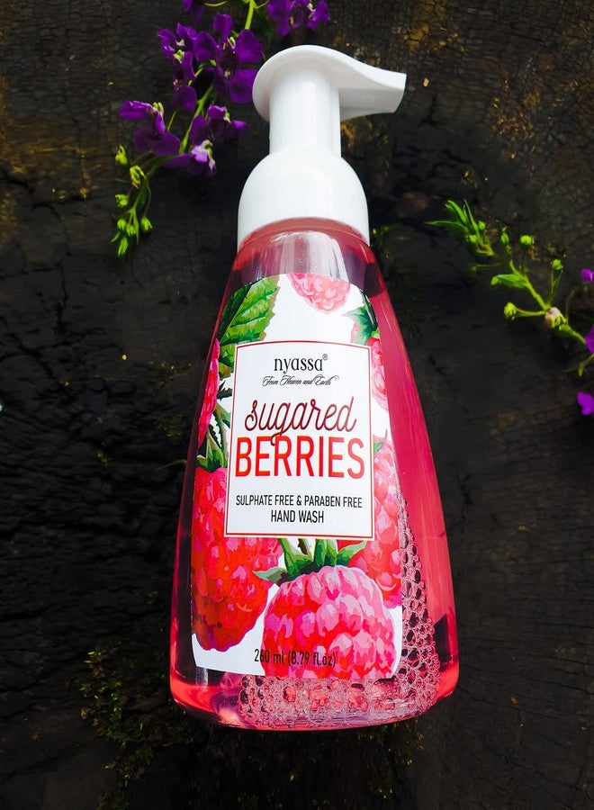 NYASSA Hand wash Set of 5 260ml Each | Sicilian Tangerine, Sugared berries, Bohemian Rose, Cool Cucumber, Under the ocean | Handwash For Deep clean and Moisturize hand 100% Vegan & Paraben Free - Image 5