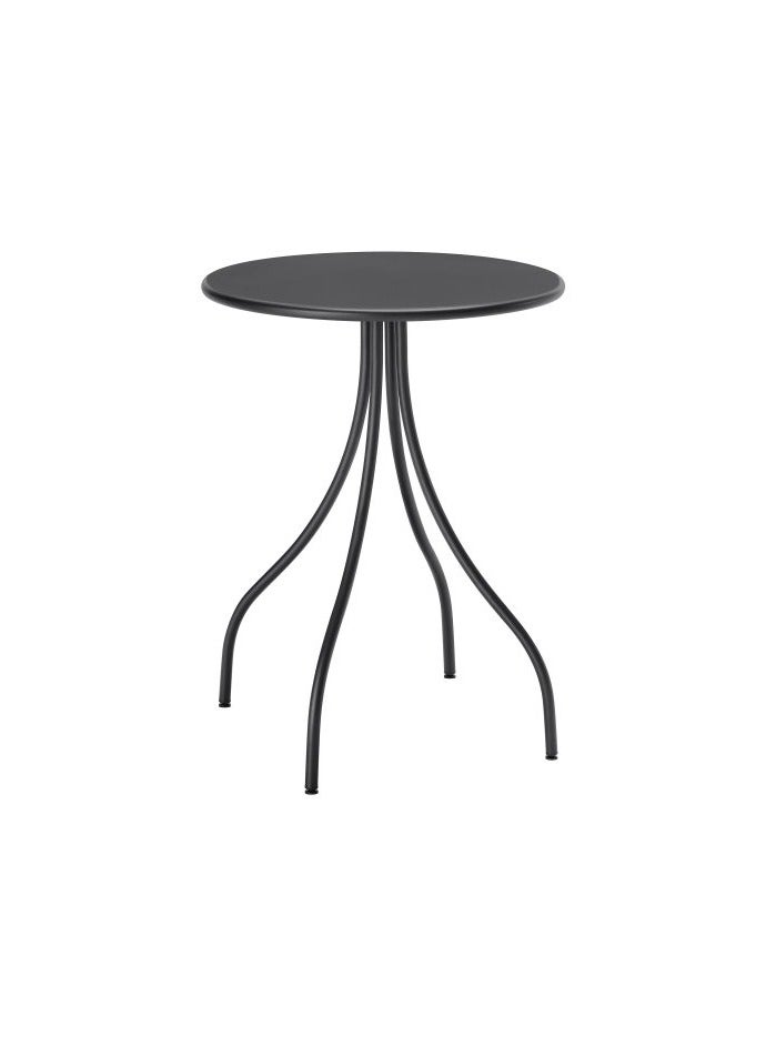 Round Side Table Indoor/Outdoor Black 46 cm - Image 1