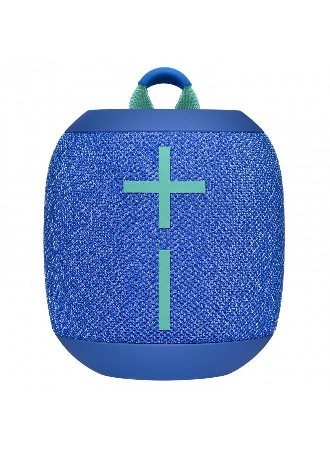Ultimate Ears - Ultimate Ears WONDERBOOM 2, Portable Wireless Bluetooth Speaker, Big Bass 360 Sound, Waterproof/Dustproof IP67, Floatable, 100 Ft Range - Bermuda Blue - Image 1