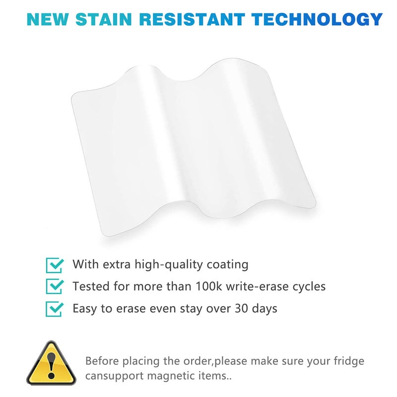 OWill Plastic 11 X 8 Inch Magnetic Dry Erase Whiteboard Sheet For Fridge(A4) - Image 4