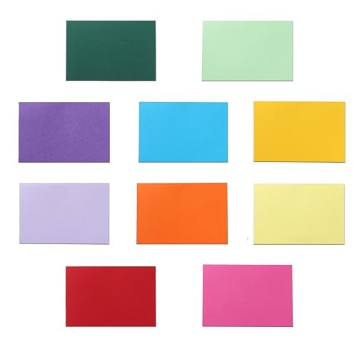 Guakicae 60 Sheets 10 Assorted Colors Cardstock 4 x 6 Scrapbooking Paper, 300gsm/110lb Heavyweight Art Paper Flat Card Stock for Cards Making, Invitations, Greeting Cards, Festival Blessings - Image 1