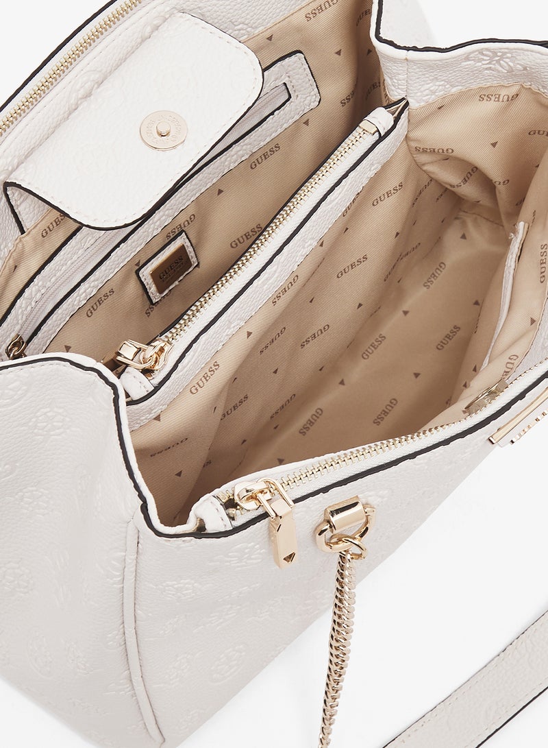 GUESS Cresidia Shoulder Satchel Bag - Image 5