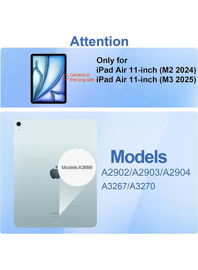 Tersely [2 Pack] Screen Protector for iPad Air 11-Inch M4 (2026) / M3 (2025) / M2 (2024), Ultra Sensitive, High Definition 9H Tempered Glass Screen Protector for iPad Air 11" - Image 2