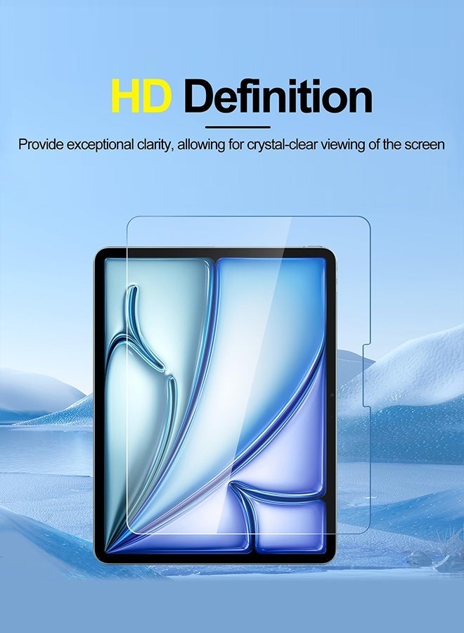 Tersely [2 Pack] Screen Protector for iPad Air 11-Inch M4 (2026) / M3 (2025) / M2 (2024), Ultra Sensitive, High Definition 9H Tempered Glass Screen Protector for iPad Air 11" - Image 5