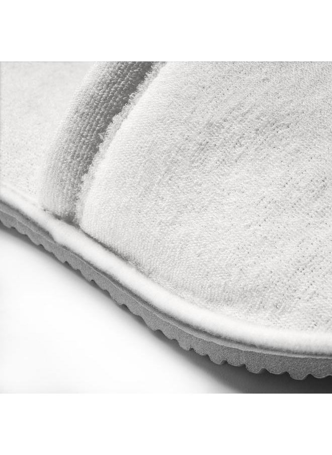 Slippers, White, S/M