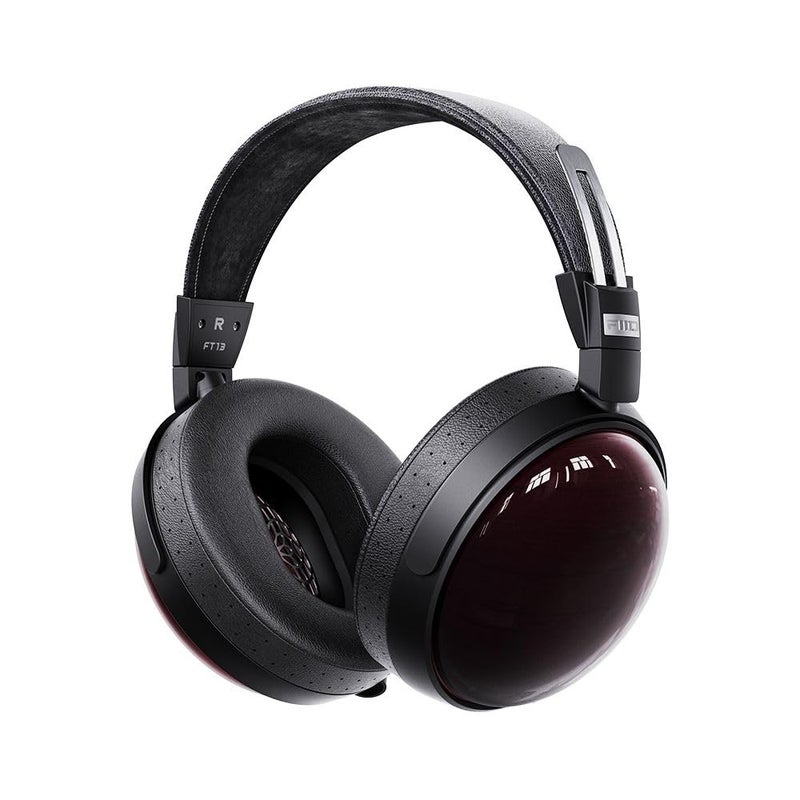 FiiO FT13 Audiophile ClosedBack Headphones 60mm Large Dynamic Driver with WShaped Wool Nano Wood Fiber Diaphragm Premium Purpleheart Wood Design Furukawa Copper Hybrid CableBlackpurple - Image 2