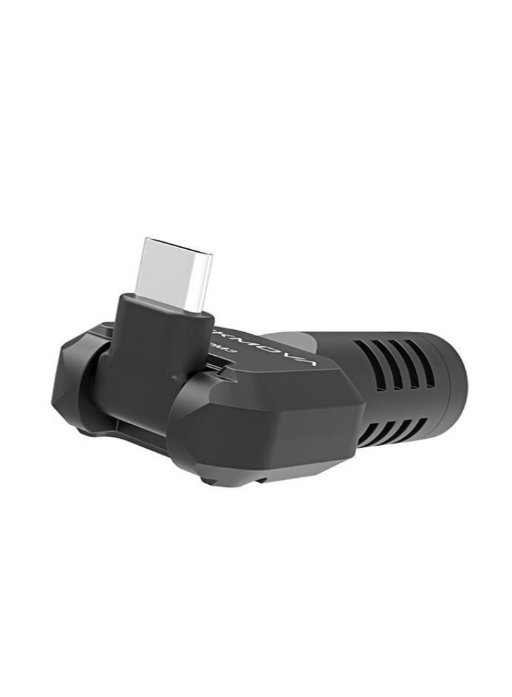 CKMOVA Compact Microphone Type-C 180 Degree Rotation with -10dB, 0dB  Gain Switch - Image 2