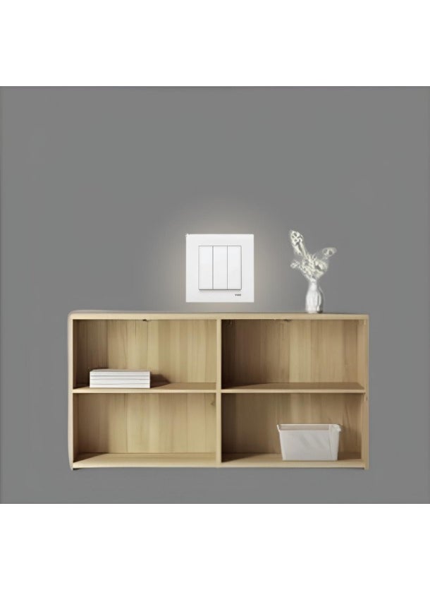 Viko Triple Key Karre White Framed (90967068)  - Image 3