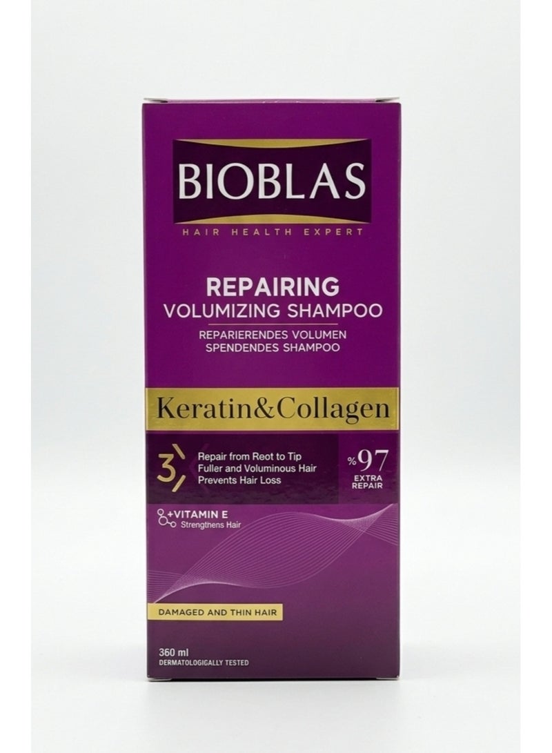 Anti-Hair Loss Herbal Shampoo with Collagen and Keratin