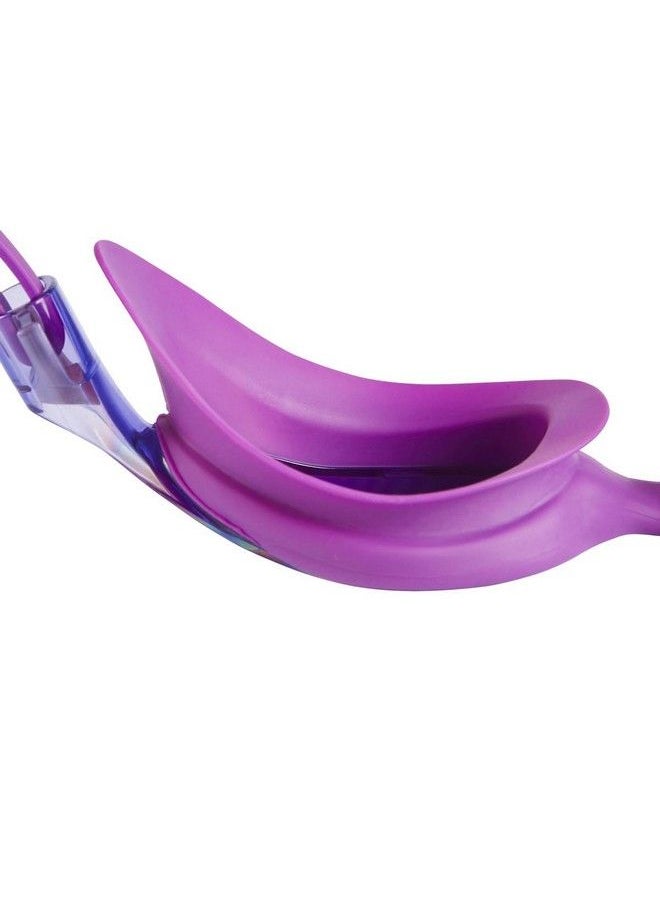 speedo - V Class Virtue Mirror Swimming Goggles Adult Free Size (Purple Vibe;Pink) - Image 1