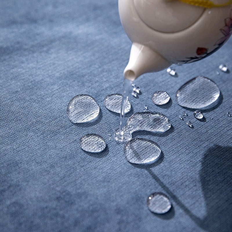 Four Seasons Universal Waterproof Solid Color Cut Velvet Sofa Cover Towel Factory Simple Non-Slip Anti-Urine Anti-Dirty Sofa Towel Cover - Image 4