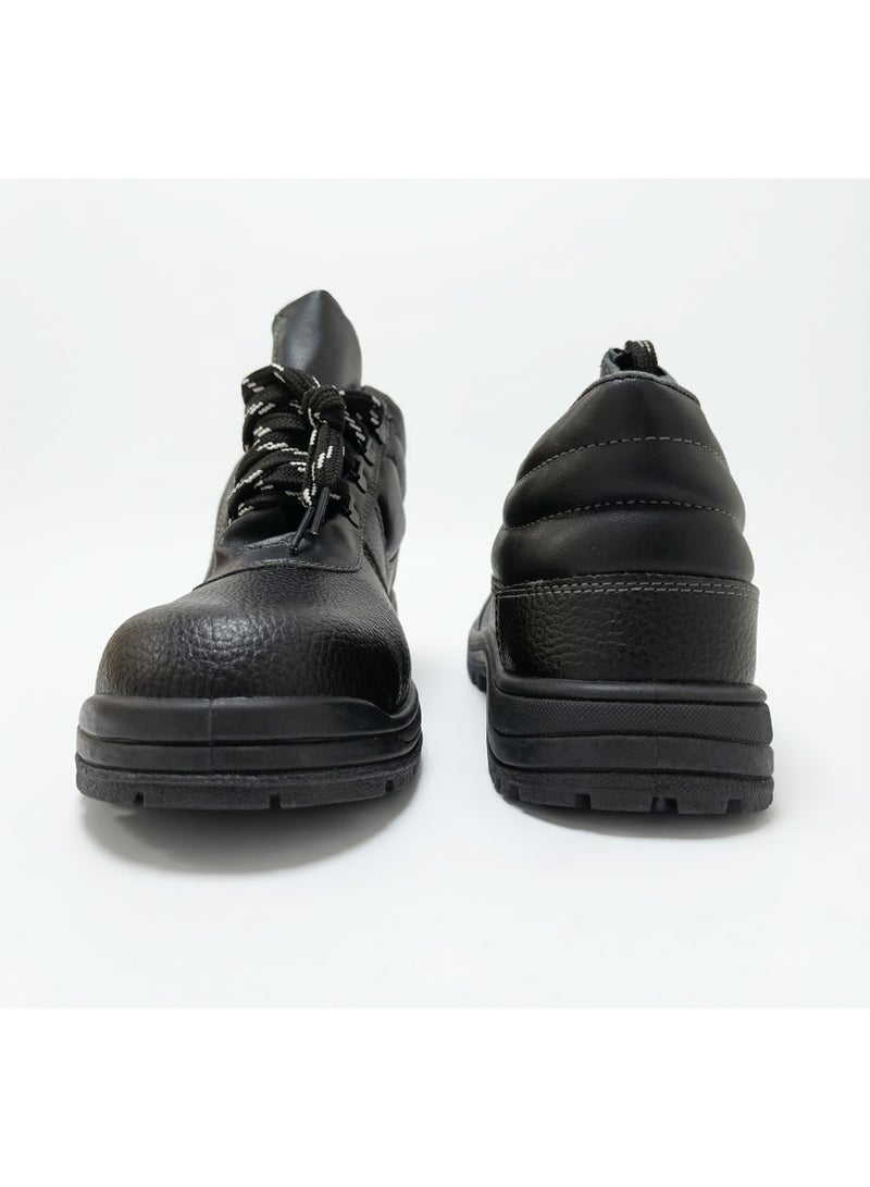 ORDER RunSafe Men's Steel Toe Safety Boots - Lightweight, Puncture-Proof, and Slip-Resistant Work Shoes -(0D-ST-303) Black - Image 3