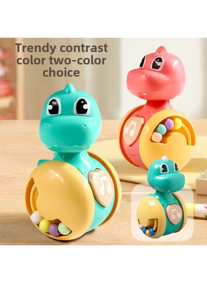 Baby Toy Tumbleweed Deer Dinosaur Sound Making Sliding Cute 0-2 Years Old Toddler Plaything Non Toxic Plastic Crawling Grasping-Color:B65 Fawn Sliding Tumbler  - Image 5