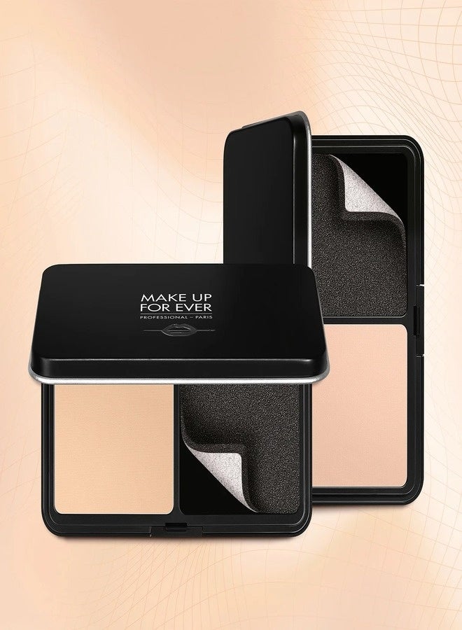 MAKE UP FOR EVER Matte Velvet Skin Blurring Powder Foundation – Shade Y405 Golden Honey (Full-Coverage, Shine-Controlling, Long-Wear Powder Foundation) - Image 5