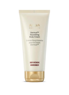 AHAVA AHAVA Dermud Nourishing Body Cream - Relieves Roughness, Softens Skin, Hydrates Dry & Sensitive Skin, Enriched by Dermud Mud Complex, Osmoter, Aloe Vera Leaf, Vitamin E, Zinc & Allantoin, 3.4 Fl.Oz  - Image 1