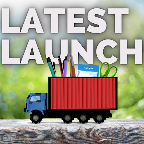 MakerTech Gifting Wooden Mini Truck Pen Stand | Pencil Holder | Desk Organizer | New Office Gift | Unique Gift for Colleagues | Gift for Friend | Gift for Teacher | Gift for Kids | Stylish Home Decor Gift (Red & Blue) - Image 5
