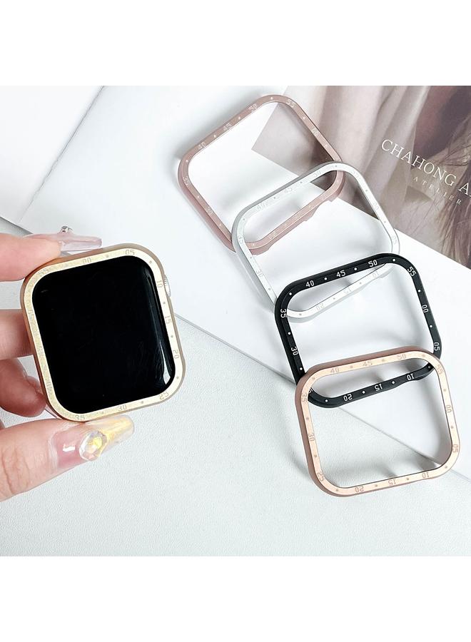 erorex Replacement Band For Apple Watch Series 9 / 8 / 7 41mm Aluminum Alloy Watch Frame Case - Image 5