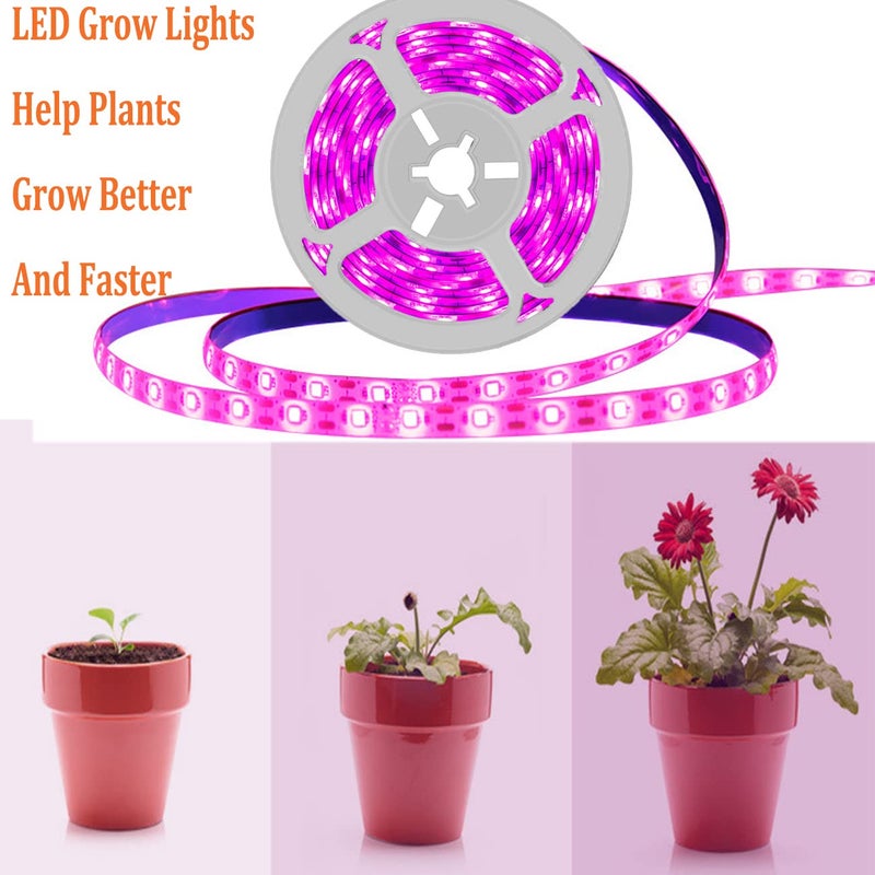 Meridian LED Plant Grow Light Strips USB Full Spectrum Waterproof Lamp for Indoor Succulents - CT - Image 4