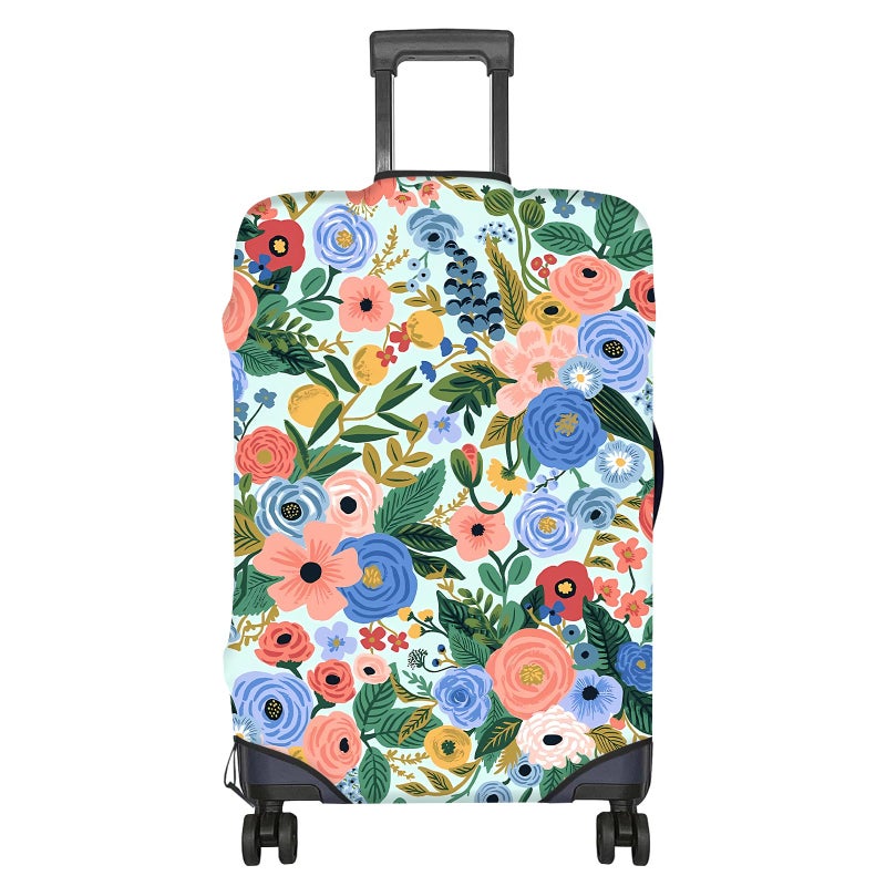 BHAHB Luggage Suitcase Cover Protector Luggage Elastic Washable Baggage Covers Cute Aesthetic for Unisex Women Girls Travel Trip S1921 inchFlowers - Image 2