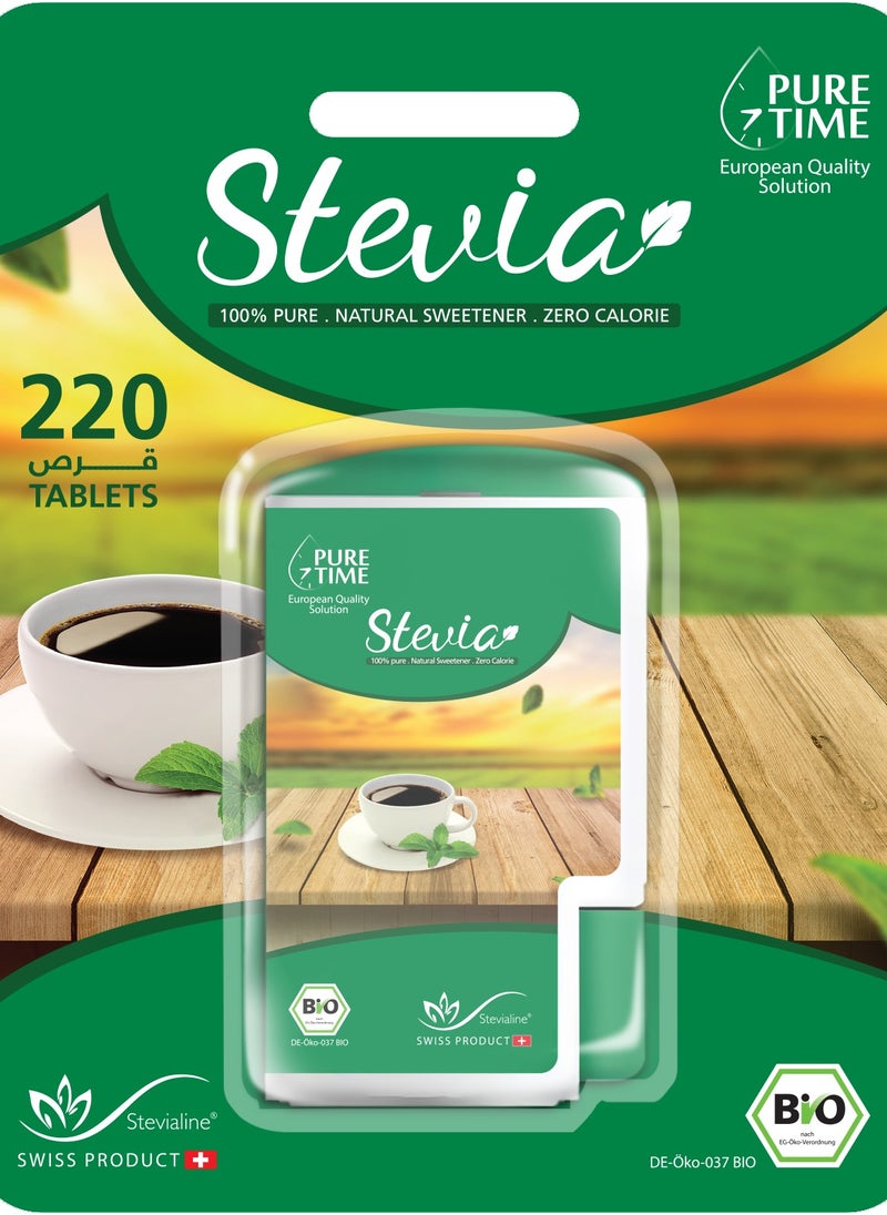 Stevia Pure Time Stevia Pure Time 220 Tablets  - Image 1