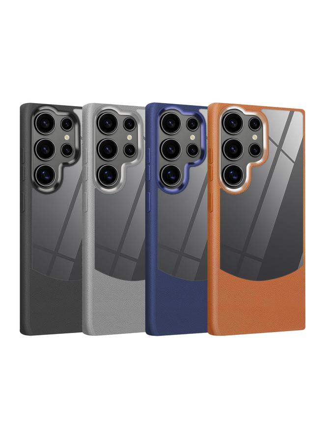 S-TOP Case For Samsung Galaxy A05s Litchi Texture TPU Hybrid Acrylic Phone Case - Image 2