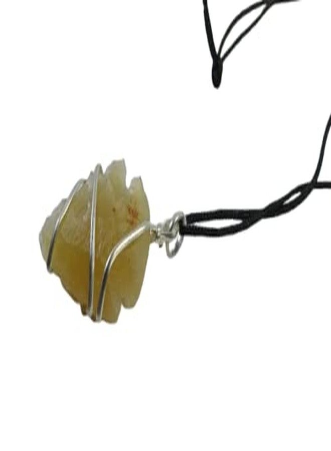 CA AGATE Natural Yellow Carnelian Arrow pendant Necklace Healing Crystal Gemstone Jewelry - Image 5