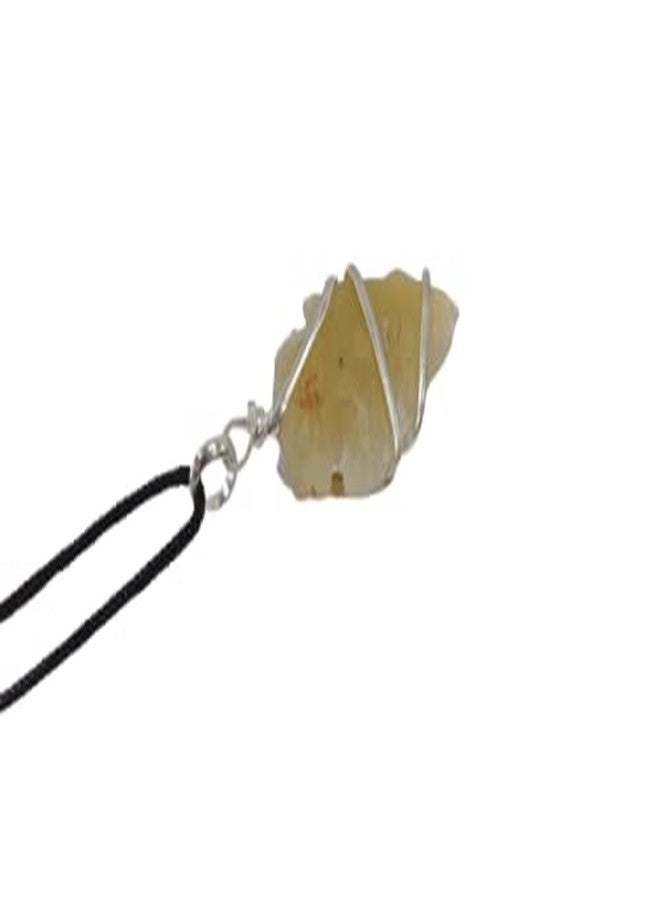 CA AGATE Natural Yellow Carnelian Arrow pendant Necklace Healing Crystal Gemstone Jewelry - Image 3