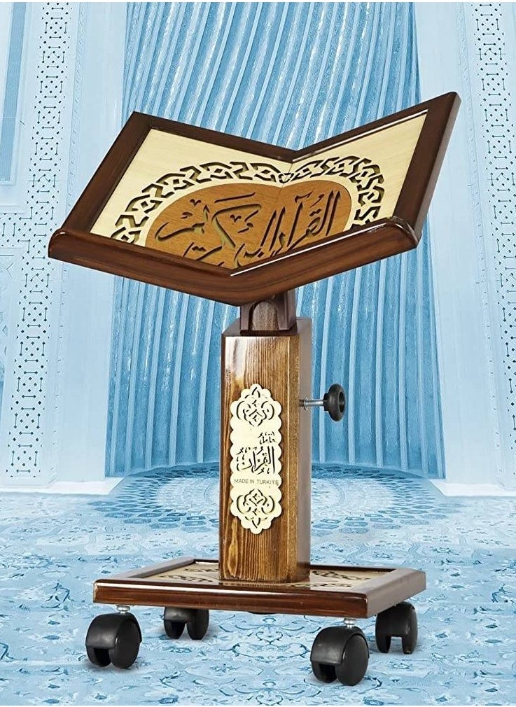 REBENUO - High quality durable wood quran holder .  MEDIUM SIZE model 006 - Image 1