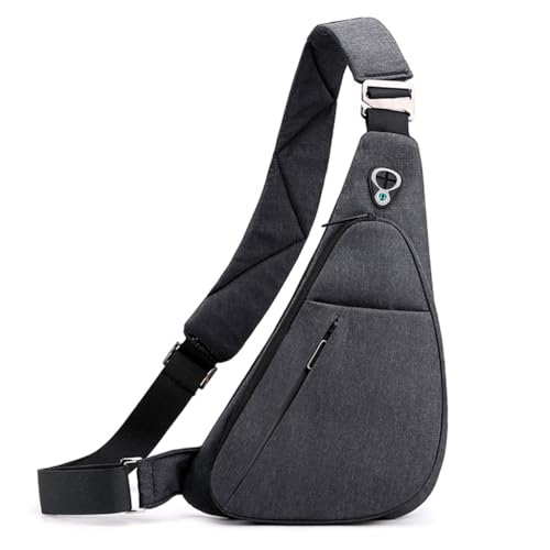 GUSTAVE® Sling Bag for Men Waterproof Fanny Pack Cross Body Bag Stylish Side Bag with Adujustable Shoulder Strap Lightweight for Outdoor, Travel, Hiking, Sports - Image 1