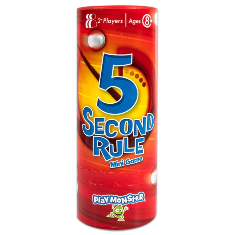 5 Second Rule PlayMonster GF003 5 Second Rule Mini Travel Card Game, Multi - Image 1