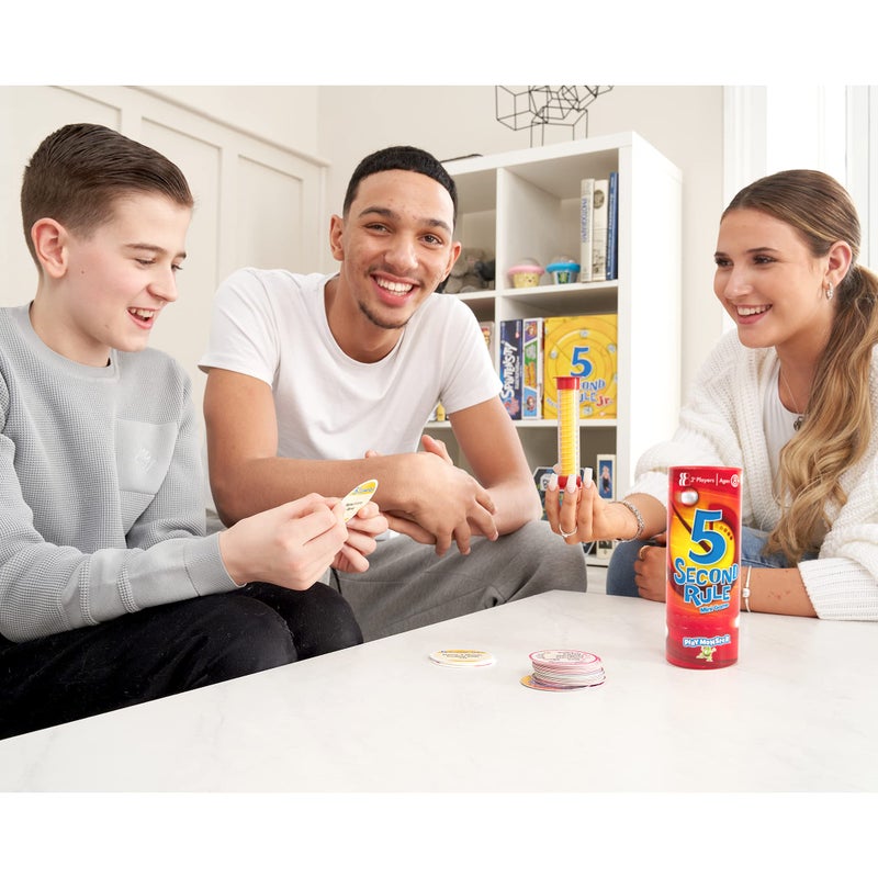 5 Second Rule PlayMonster GF003 5 Second Rule Mini Travel Card Game, Multi - Image 2