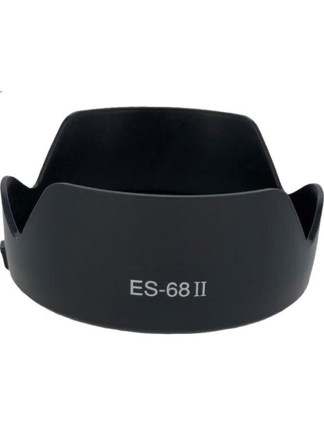 Earlymen Early Traveler Es-68Ll, Compatible With Canon Ef50F/1.8Stm, Third-Generation Petal Lens Hood, 49Mm Prime Lens, For 90D, 80D, 800D, 200D2, 5D4, 6D - Image 1