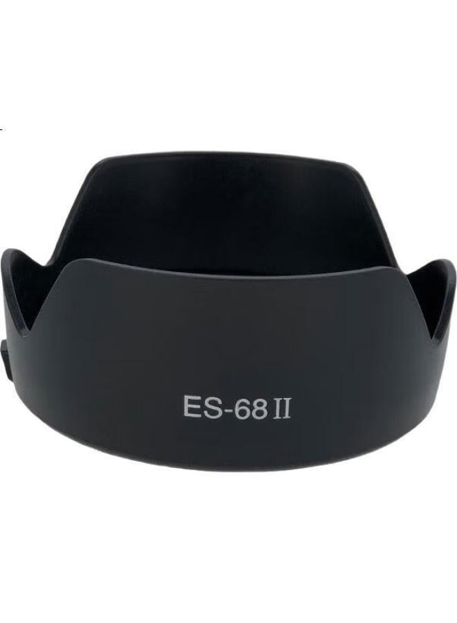 Earlymen Early Traveler Es-68Ll, Compatible With Canon Ef50F/1.8Stm, Third-Generation Petal Lens Hood, 49Mm Prime Lens, For 90D, 80D, 800D, 200D2, 5D4, 6D - Image 2