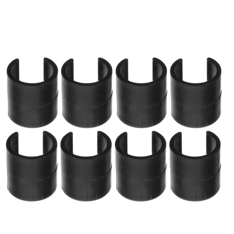 Set of 8 Windproof Garden Flag Buckles and Plastic Stopper Clips - Image 2