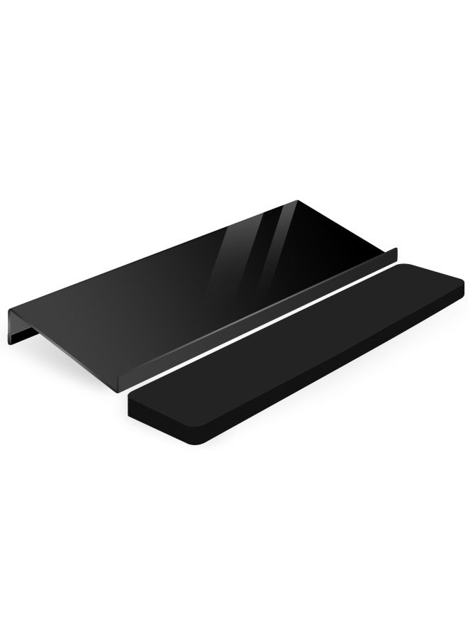 Computer Keyboard Stand, Ergonomic Keyboard Keyboard Stand For Desktop Easy-Color:Black - Image 1