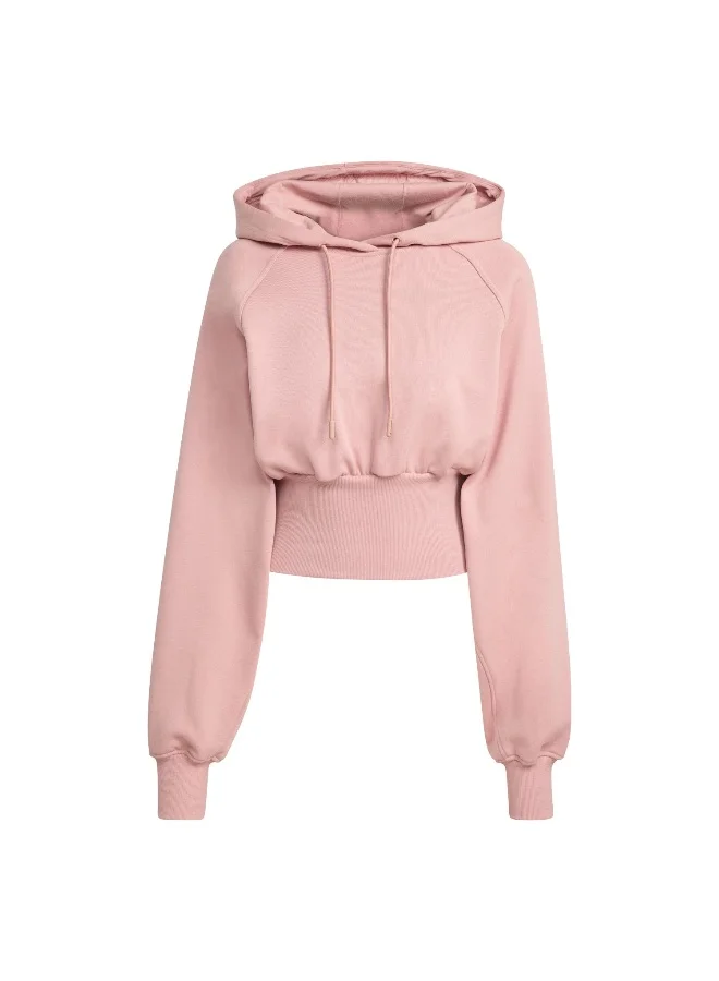 adidas Adidas Asmc Cr Hoodie Pink Sweatshirt (Long Sleeve) Sweatshirts For Women