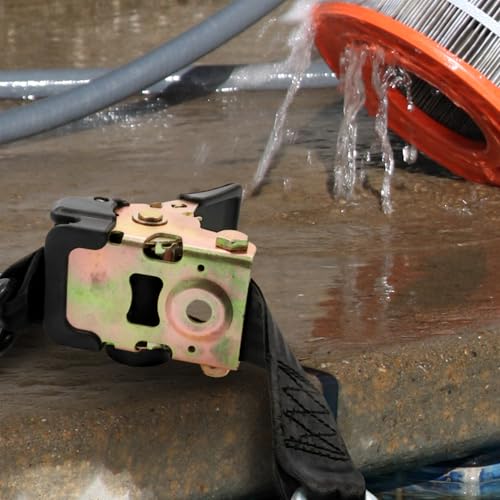 Camco 50030 Retractable Transom Tie Down Strap (2” Width, 5.5’, Bolt-On), Black - Image 4