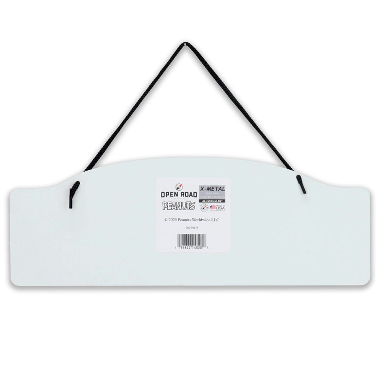 Open Road Brands Peanuts How Are You Feeling Hanging Metal Sign - Funny Peanuts Wall Decor for Home - Great Gift Idea - Image 3