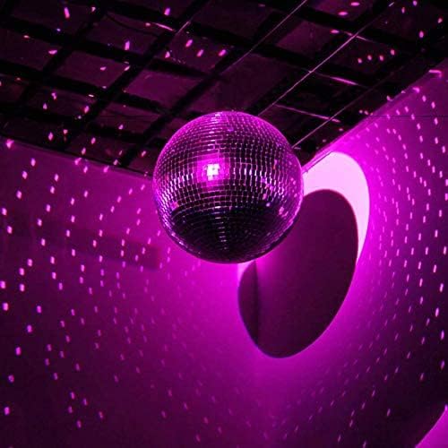 Alytimes Mirror Disco Ball 4Inch Cool and Fun Silver Hanging Party Disco Ball Big Party Decorations Party Design 4 inch - Image 3
